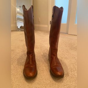 Frye leather Melissa Button Tall Western Style Boot